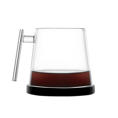 Pure Over Glass Mug with Ceramic Coaster – Sustainable Brewing in Style - Anara Lifestyle