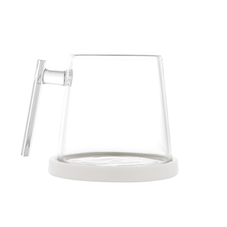 Pure Over Glass Mug with Ceramic Coaster – Sustainable Brewing in Style - Anara Lifestyle