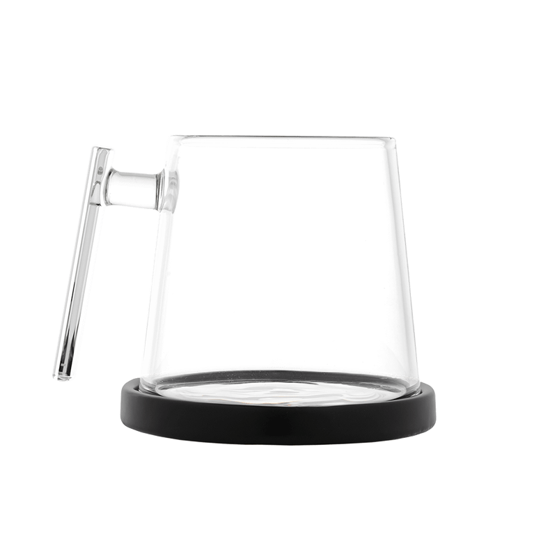 Pure Over Glass Mug with Ceramic Coaster – Sustainable Brewing in Style - Anara Lifestyle