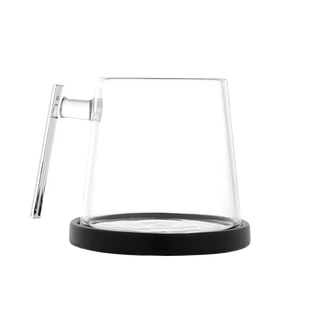 Pure Over Glass Mug with Ceramic Coaster – Sustainable Brewing in Style - Anara Lifestyle