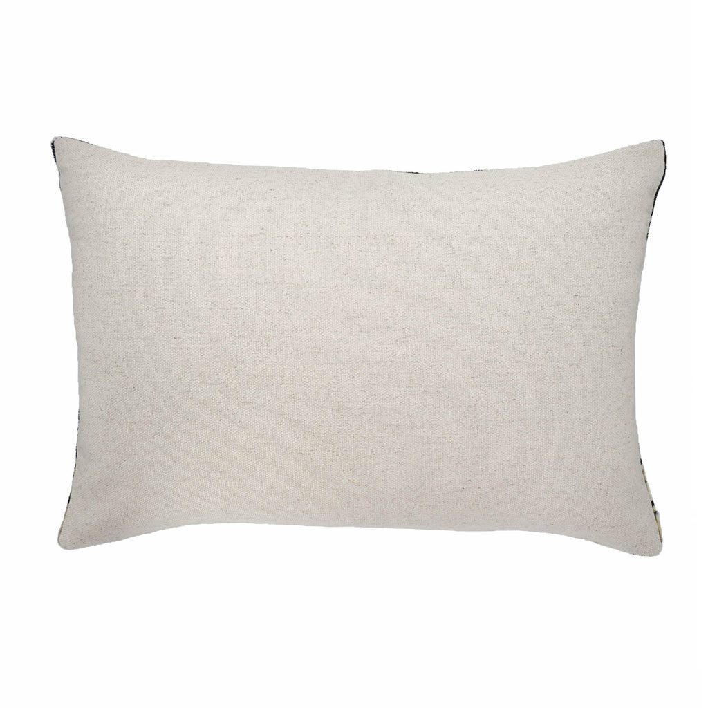 Pyramid Silk Velvet Ikat Throw Pillow Cover, 16 x 24