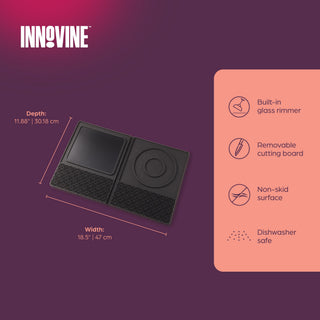 3-in-1 Bar Mat with Rimmer