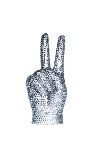 Rhinestone Graphite Sculpture Hand Made - 9