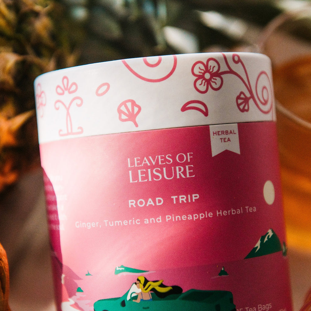 Road Trip Herbal Tea | Refreshing Caffeine-Free Coastal Blend