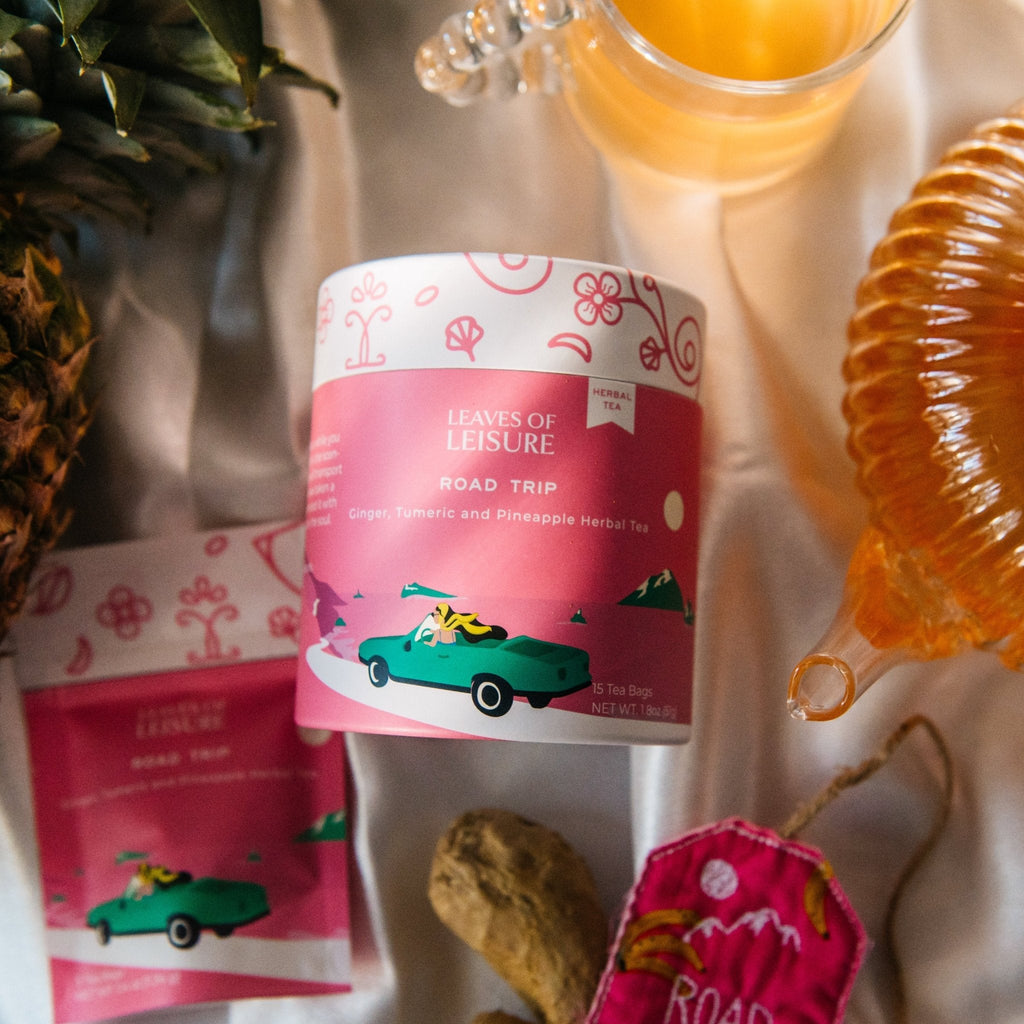 Road Trip Herbal Tea | Refreshing Caffeine-Free Coastal Blend