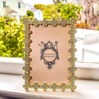 Pavé Clover Picture Frame