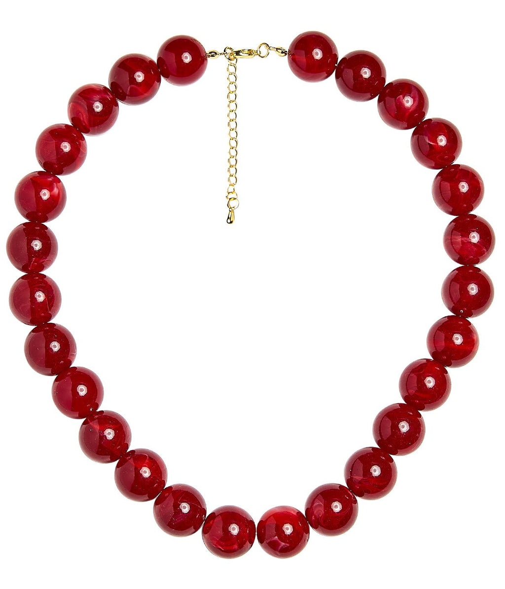 Ryan Beaded Acrylic Necklace