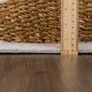 Pointblank Tan Leopard Print Rug – Stylish Animal Print Living Room Rug