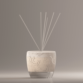 Santal Cave Reed Diffuser – Sandalwood Reed Diffuser for Relaxing Fragrance