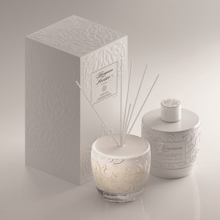 Santal Cave Reed Diffuser – Sandalwood Reed Diffuser for Relaxing Fragrance
