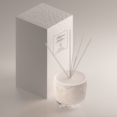 Santal Cave Reed Diffuser – Sandalwood Reed Diffuser for Relaxing Fragrance