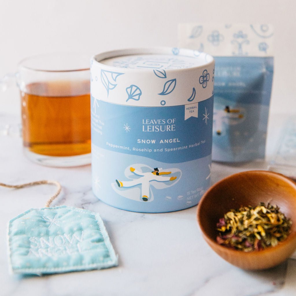 Snow Angel Herbal Tea | Cozy Caffeine-Free Winter Blend