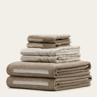 Sorrel Geometric Australian Cotton Towels