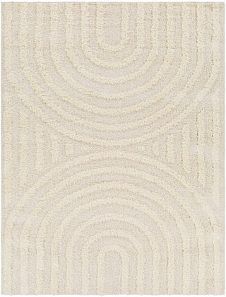 Arnel Cream Area Rug – Contemporary Light Neutral Floor Carpet