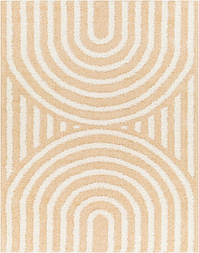 Arnel Beige Area Rug
