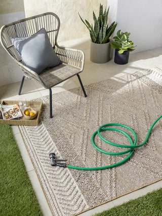 Beige Areli Area Rug – Soft Neutral Washable Living Room Carpet