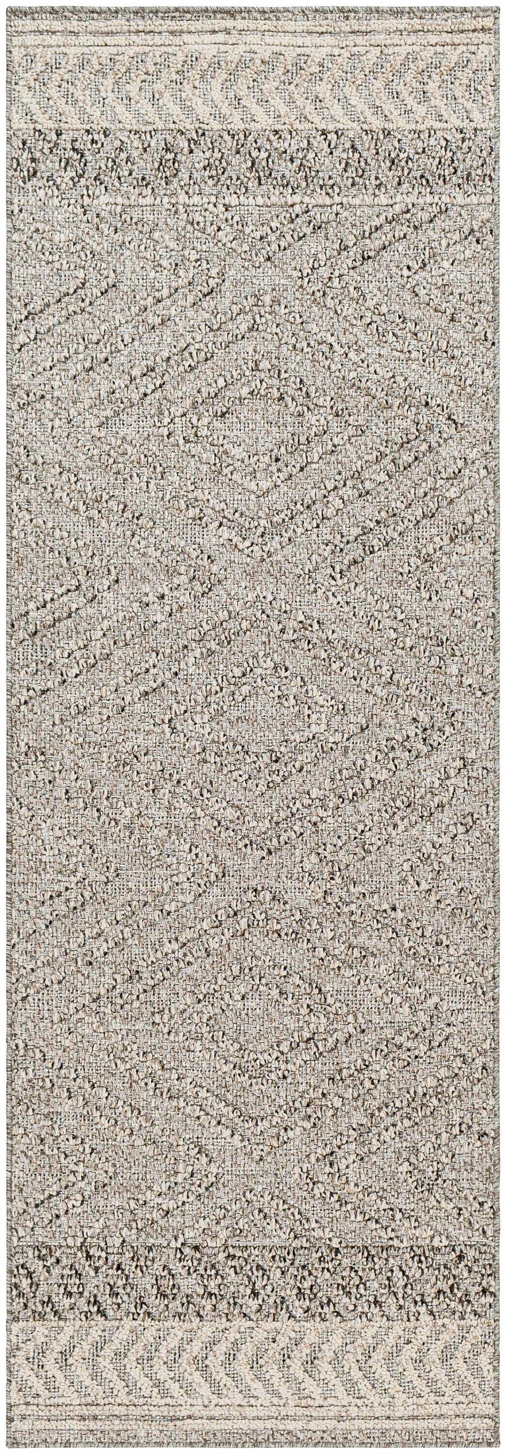 Beige Gray Areli Area Rug – Modern Neutral Washable Floor Carpet