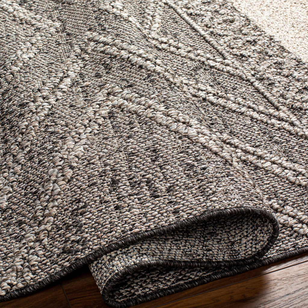 Areli Beige Brown Outdoor Rug – Soft Modern Washable Patio Carpet