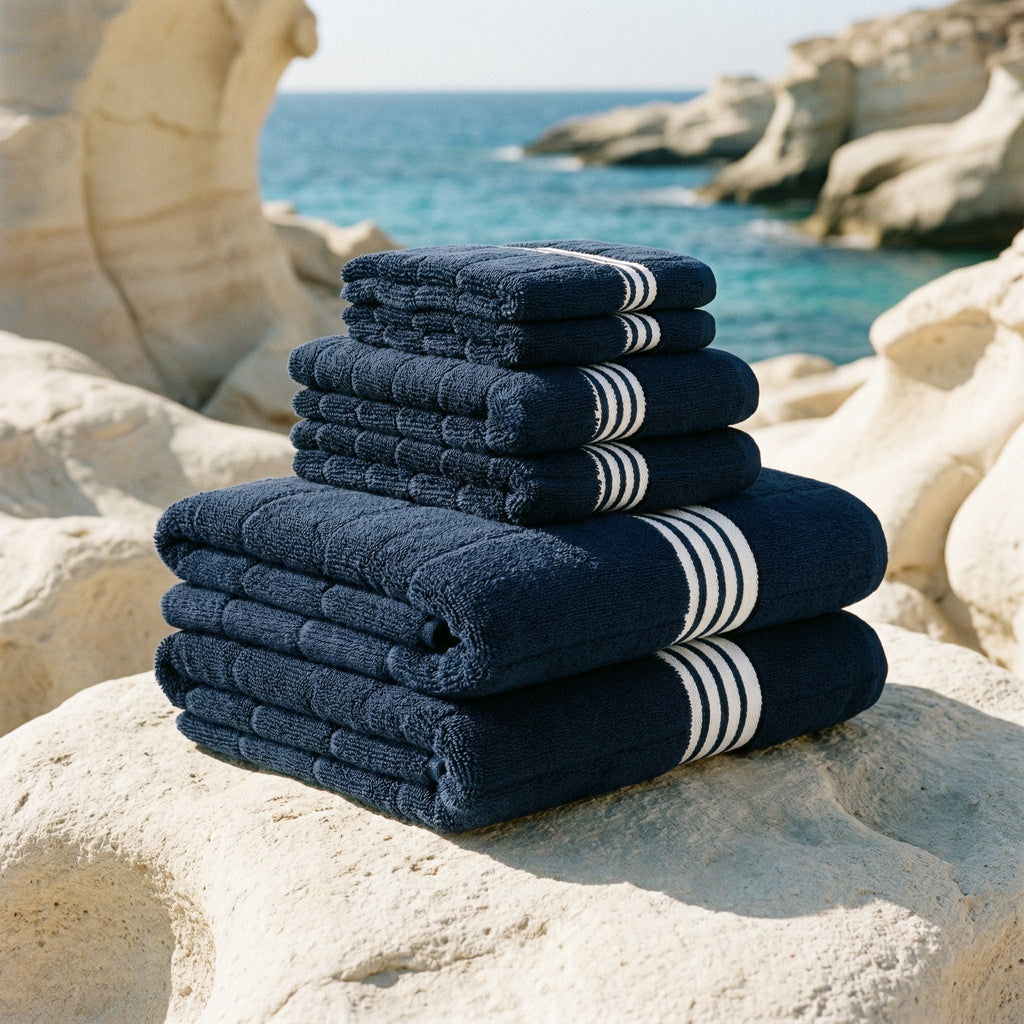Nautilus Striped Australian Cotton Towels