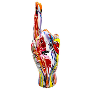 Street Art Middle Finger Tabletop Sculpture - 11