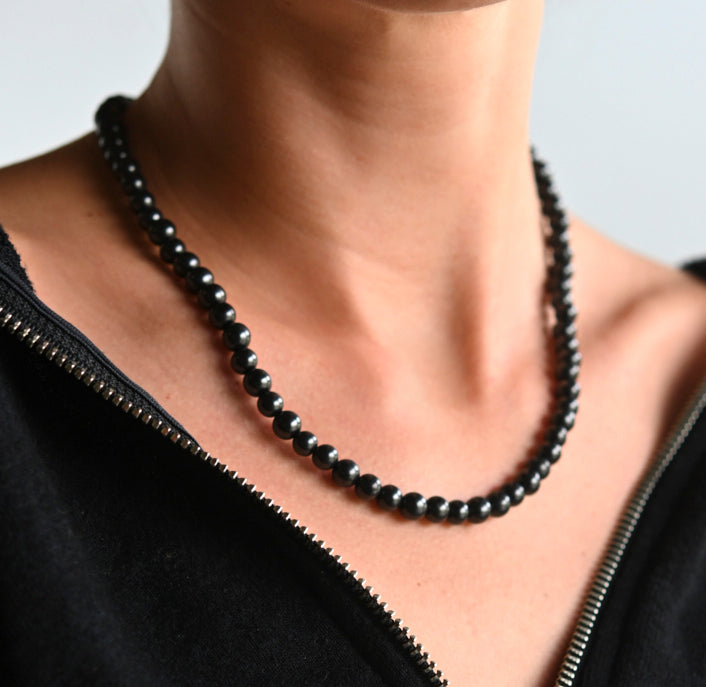 Shungite Necklace – EMF Protection & Energy Shielding