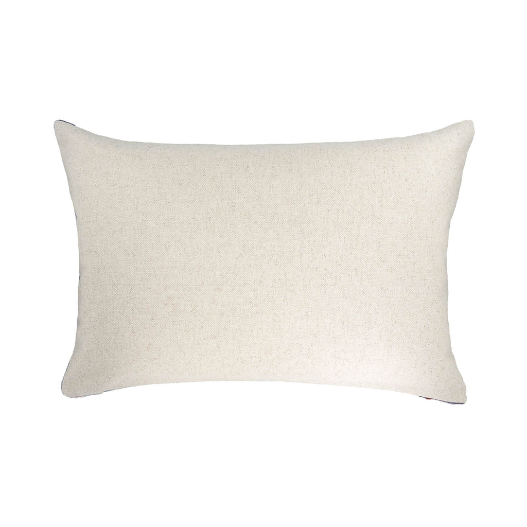 Synergy Silk Velvet Ikat Throw Pillow Cover, 16 x 24