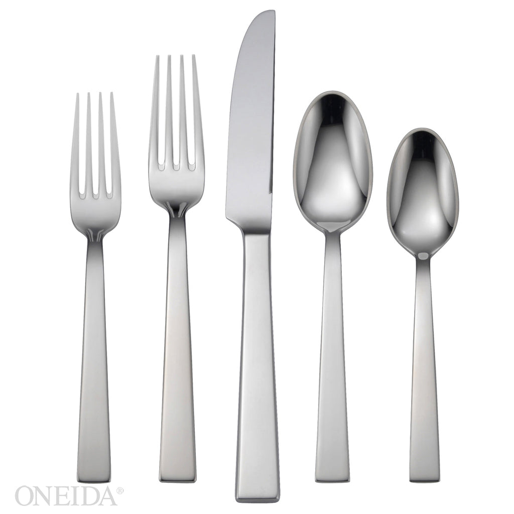 Oneida Aero 5-Piece Place Setting, 18/10 stainless steel