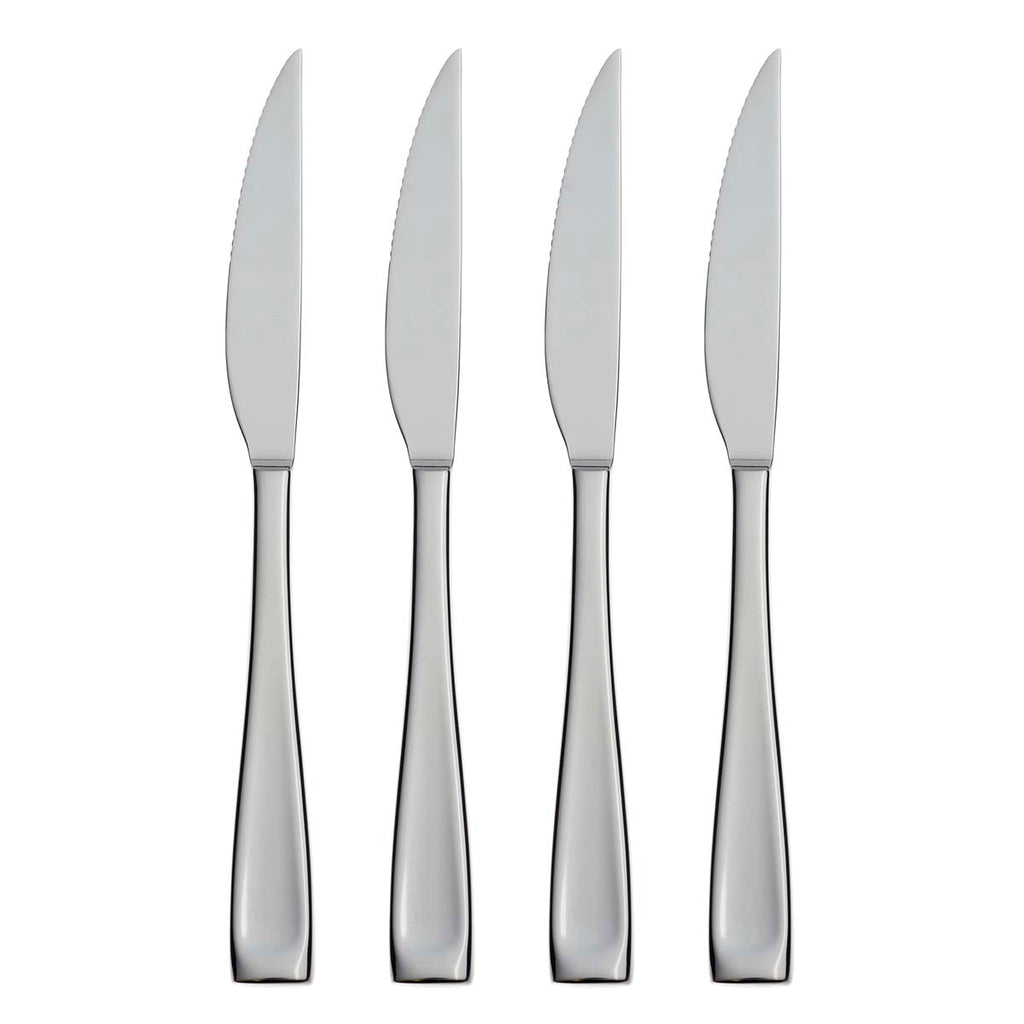 Oneida Moda Steak Knives, Set of 4, stainless steel