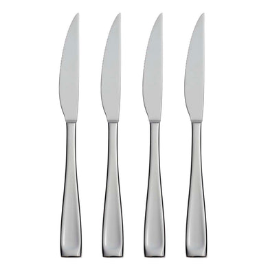 Oneida Moda Steak Knives, Set of 4, stainless steel