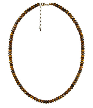 Tiger Eye Beaded Necklace