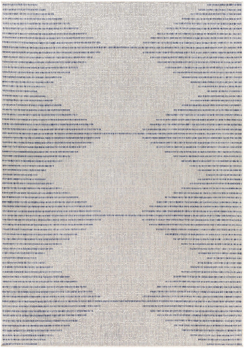 Stephan Gray Blue Outdoor Rug – Durable Weather-Resistant Patio Carpet