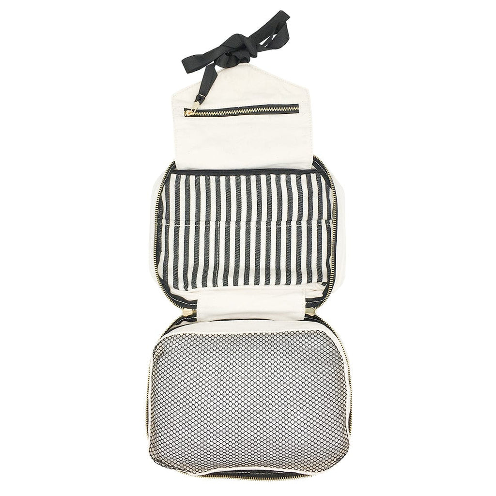 Folding/Hanging Toiletry Case – Cream