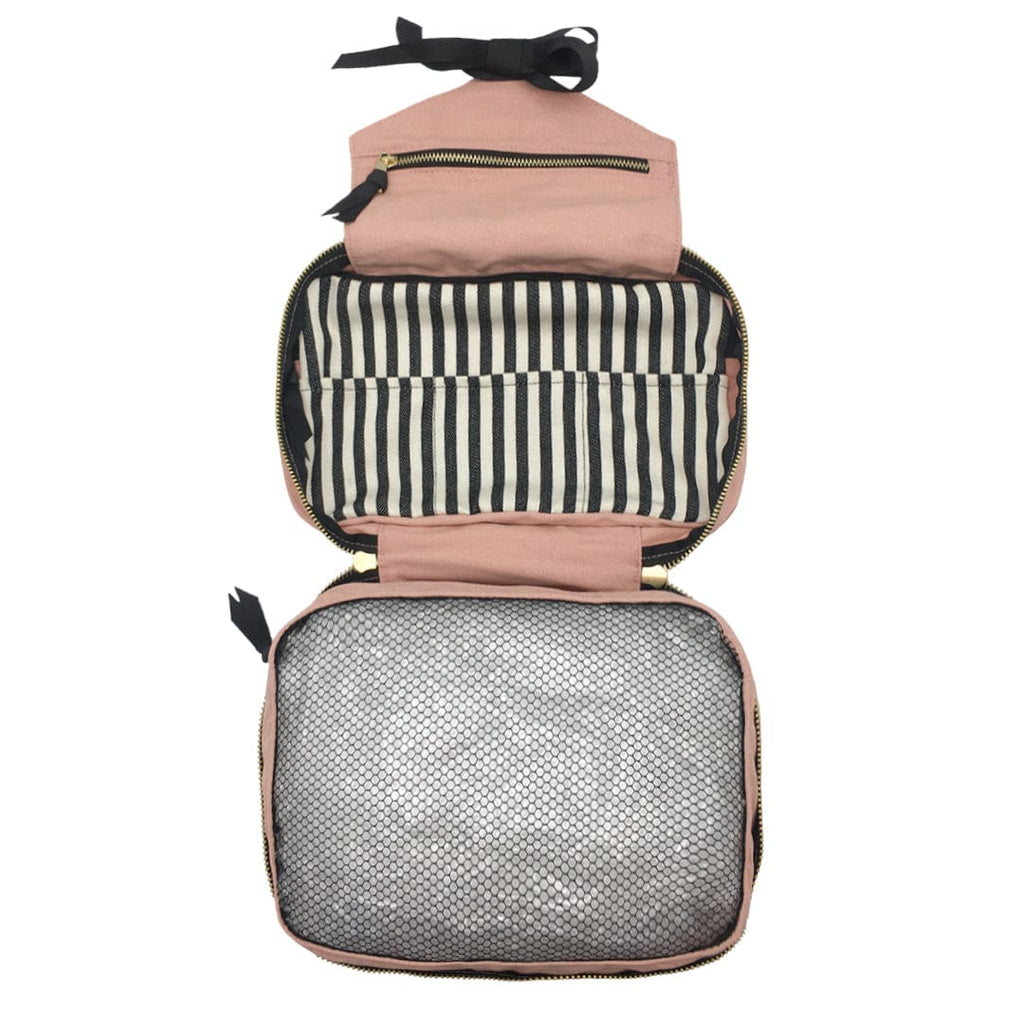 Folding/Hanging Toiletry Case – Pink/Blush