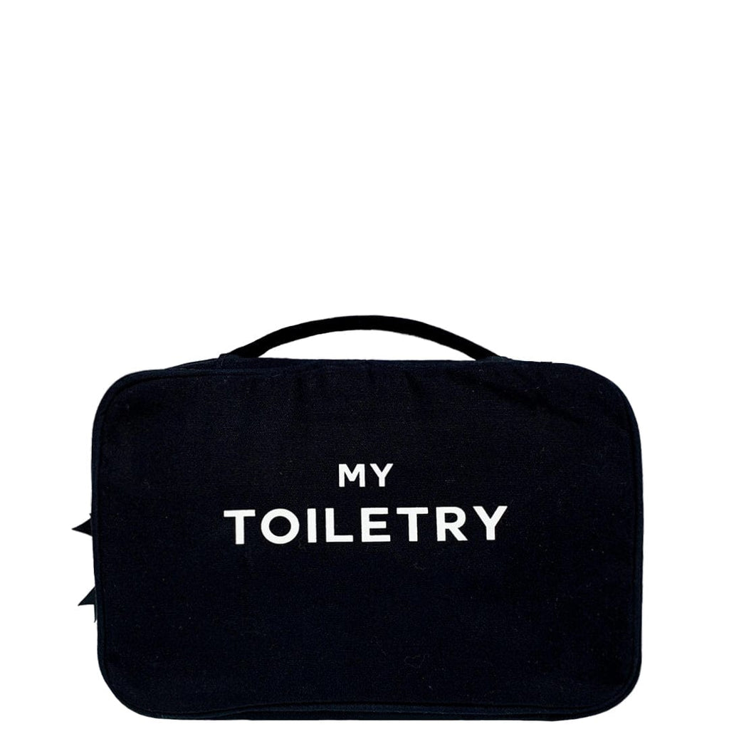 Folding/Hanging Toiletry Case – Black