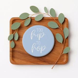 Easter & Spring Ceramic Coasters – Matte Finish Seasonal Collection (4