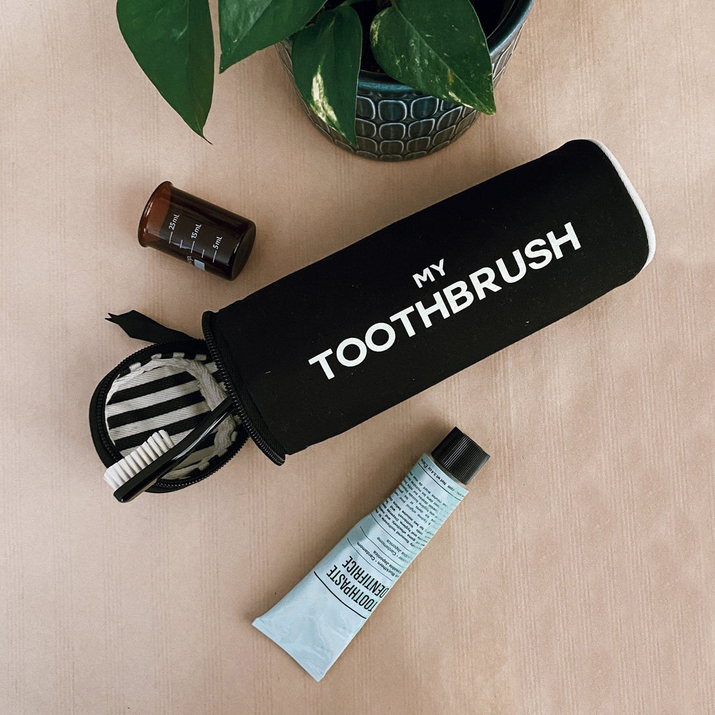 Toothbrush Travel Case – Black