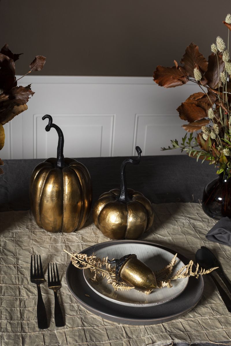Totem Pumpkin And Acorn Tabletop Accents - Anara Lifestyle