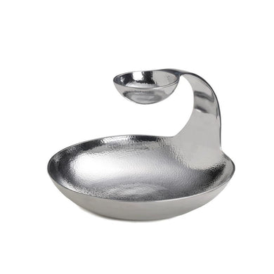 Towle Hammersmith Gooseneck Chip & Dip Server - Anara Lifestyle