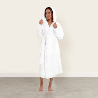Ultraplush Australian Cotton Unisex Hooded Bathrobe