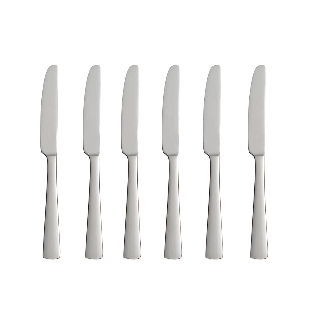 Oneida Aptitude Dinner Knives, Set of 6, stainless steel