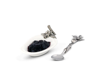Blueberry Jam Server / Spoon Rest
