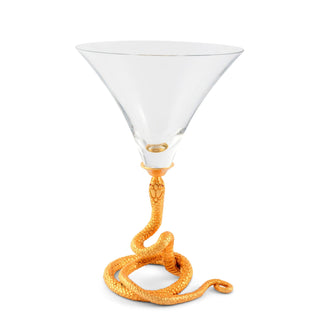 Snake Cocktail / Martini Glass
