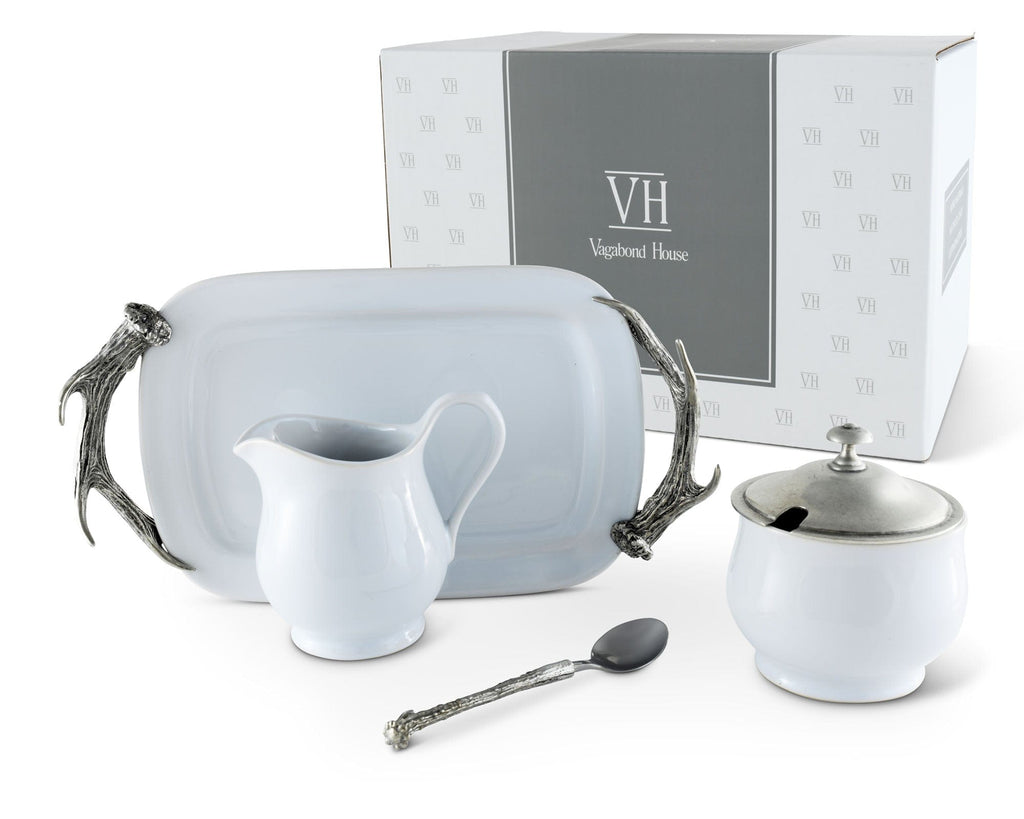 Antler Creamer Set