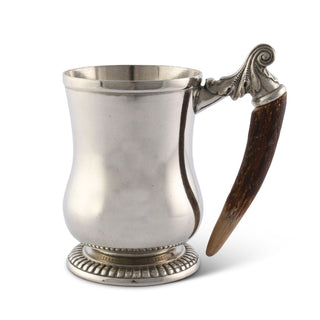 Curved English Mug - Antler Handle