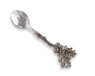 Acorn & Oak Leaf Jam Spoon | Majestic Forest Pewter Serveware