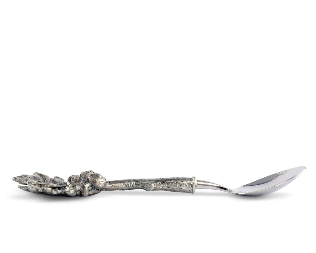 Acorn & Oak Leaf Jam Spoon | Majestic Forest Pewter Serveware