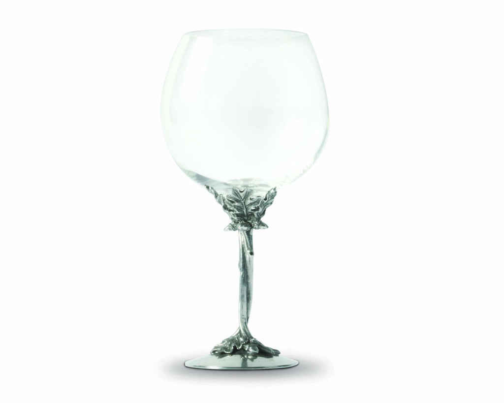 Entwined Oak Pewter Stemware