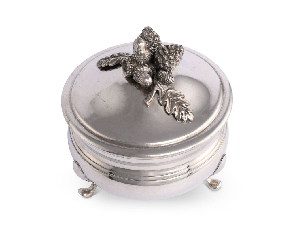 Pewter Acorn Sauce Bowl