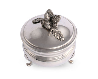 Pewter Acorn Sauce Bowl