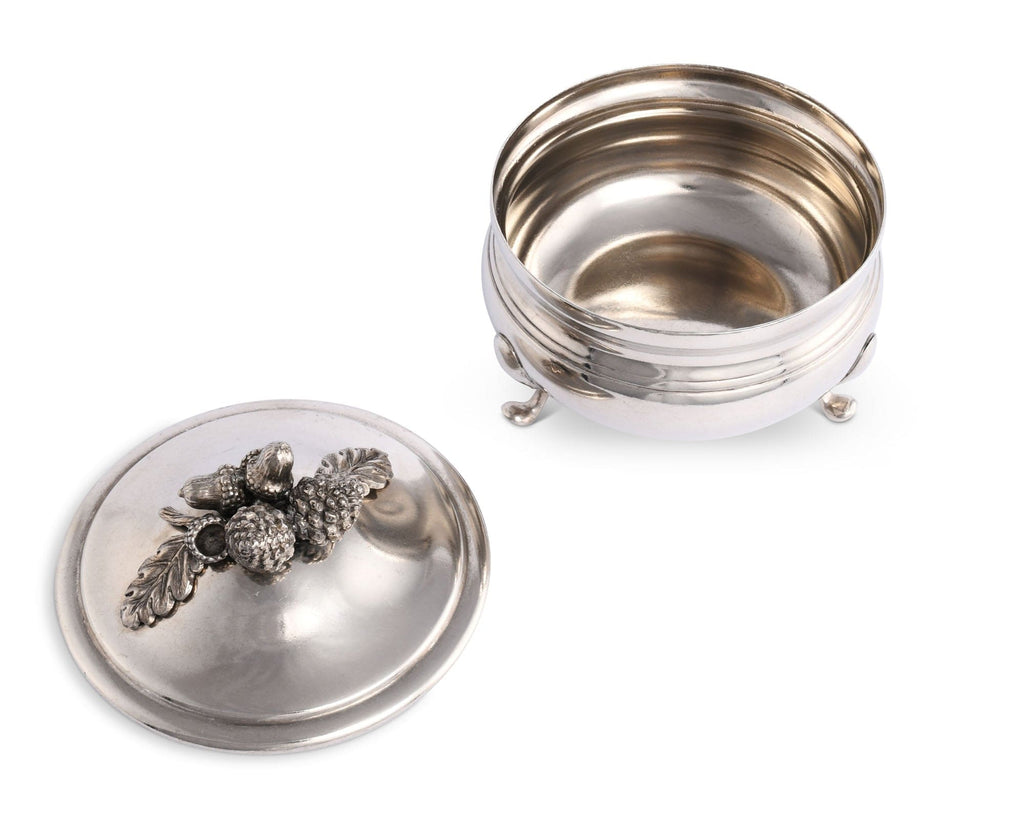 Pewter Acorn Sauce Bowl